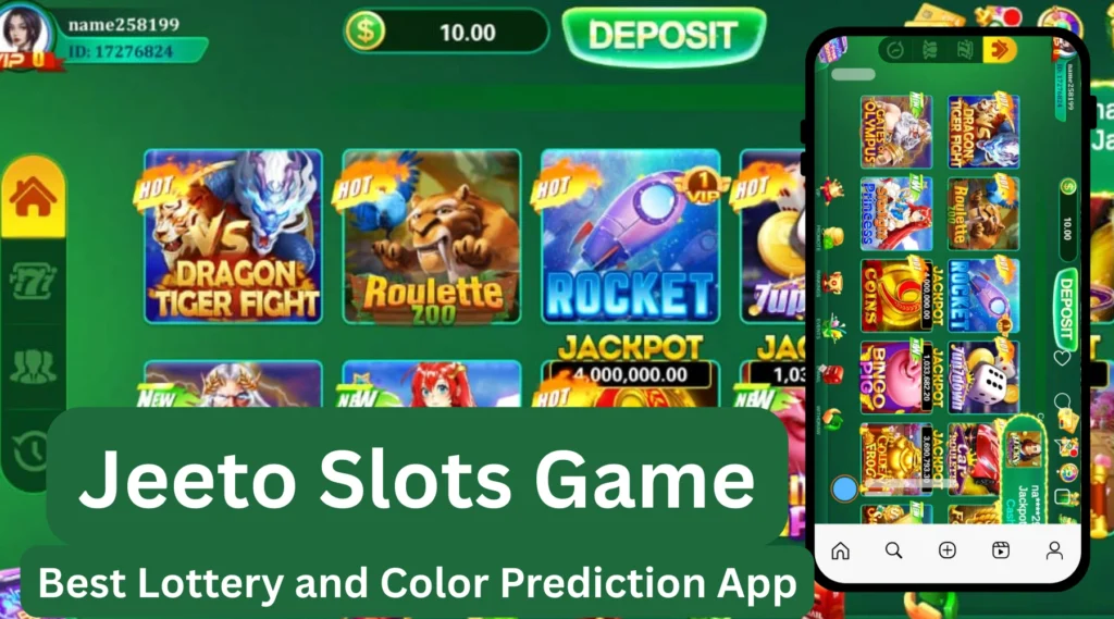Jeeto Slots Game interface screenshot